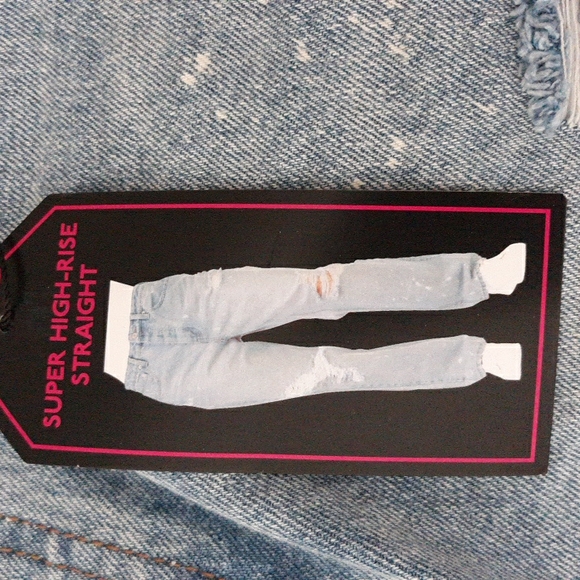 No Boundaries Size 17 Super High Rise 90s Straight Jeans - Picture 11 of 17